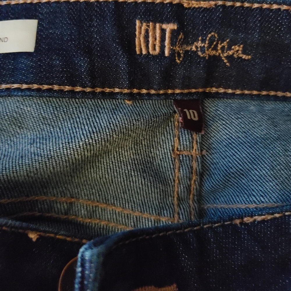 Gently used dark jeans